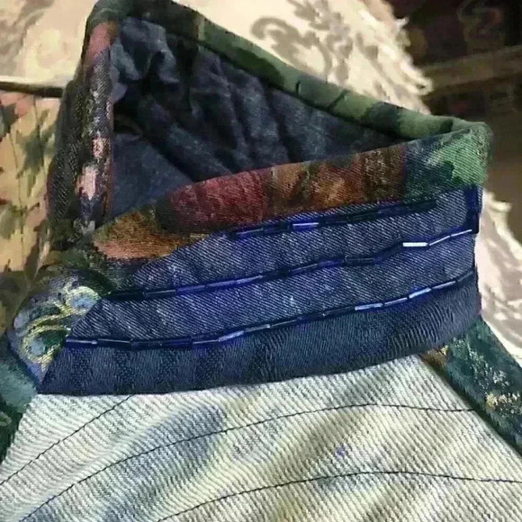 Vintage Deanna Gauthier Reversible Vest - Picture 7 of 13